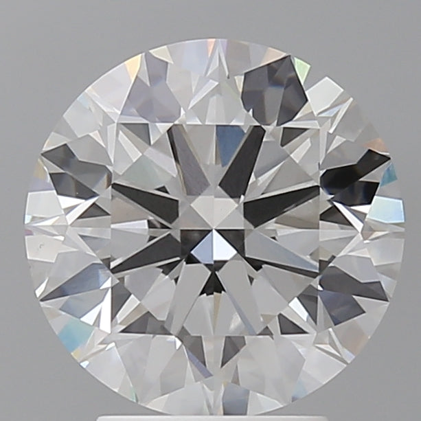 3.56 Carat Round Shaped, Ideal Cut, F Color, VS1 Clarity, IGI Certified Lab Grown Diamond