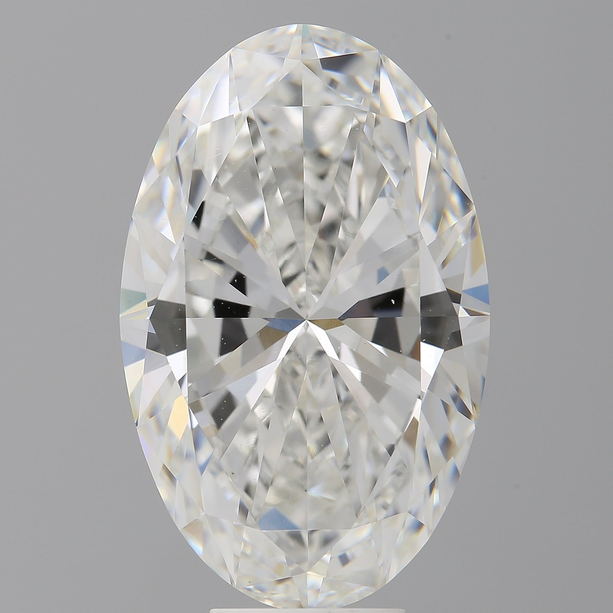 9.03 Carat Oval Shaped, Ideal Cut, F Color, VVS2 Clarity, IGI Certified Lab Grown Diamond