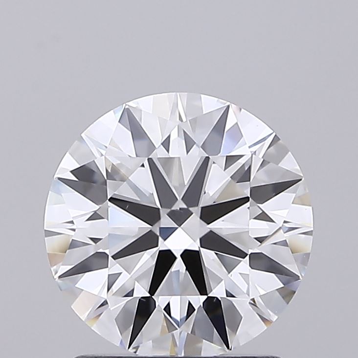 1.53 Carat Round Shaped, Ideal Cut, D Color, VS1 Clarity, IGI Certified Lab Grown Diamond