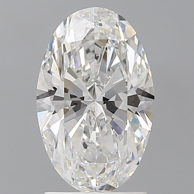2.00 Carat Oval Shaped, Excellent Cut, E Color, VVS2 Clarity, IGI Certified Lab Grown Diamond