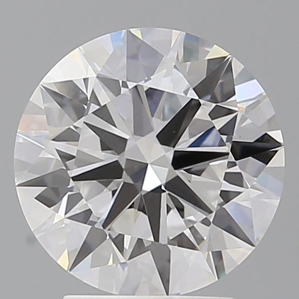 3.10 Carat Round Shaped, Ideal Cut, E Color, VVS2 Clarity, IGI Certified Lab Grown Diamond