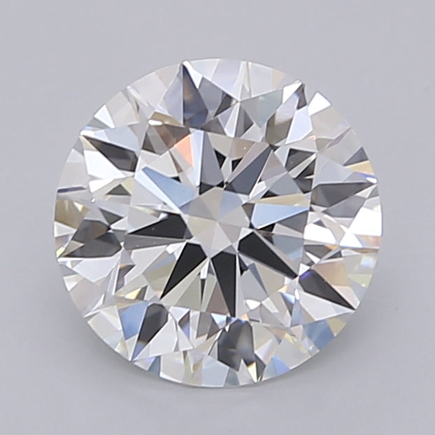 2.05 Carat Round Shaped, Ideal Cut, D Color, VVS2 Clarity, IGI Certified Lab Grown Diamond