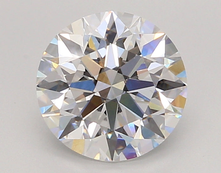 2.01 Carat Round Shaped, Ideal Cut, D Color, VVS2 Clarity, IGI Certified Lab Grown Diamond