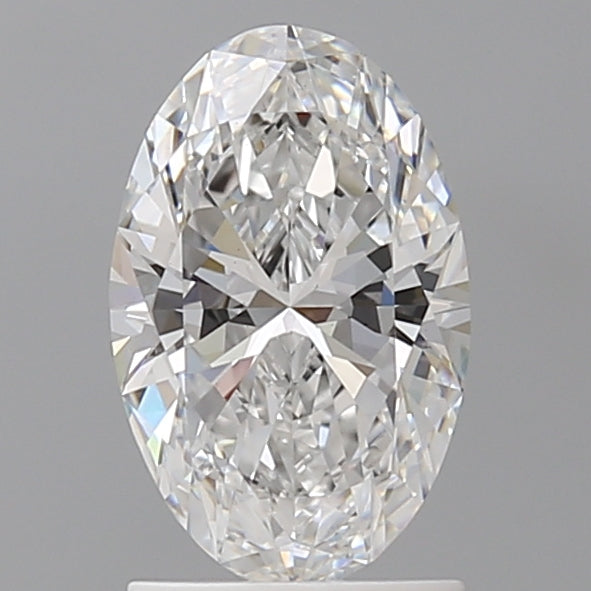 1.59 Carat Oval Shaped, Ideal Cut, D Color, VS1 Clarity, IGI Certified Lab Grown Diamond