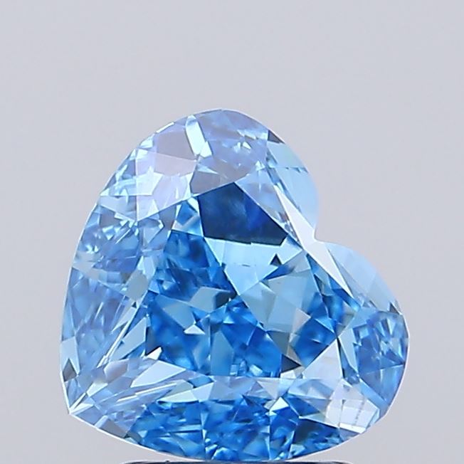 3.00 Carat Heart Shaped, Excellent Cut, VS1 Clarity, IGI Certified Lab Grown Diamond