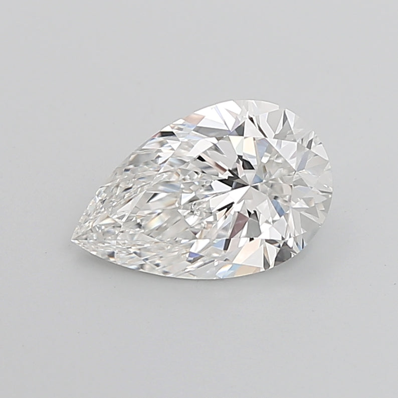 4.01 Carat Pear Shaped, Ideal Cut, F Color, VS2 Clarity, IGI Certified Lab Grown Diamond