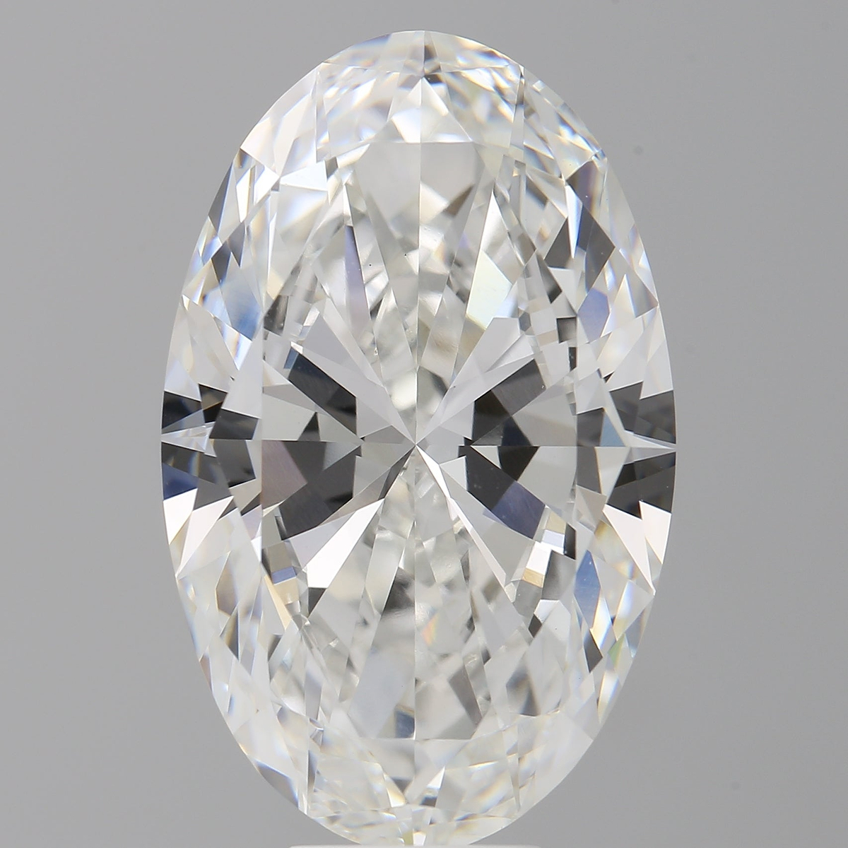 10.08 Carat Oval Shaped, Ideal Cut, F Color, VVS2 Clarity, IGI Certified Lab Grown Diamond