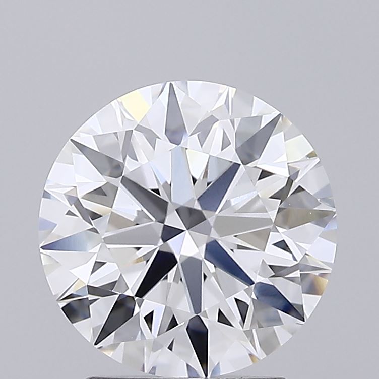 2.51 Carat Round Shaped, Ideal Cut, E Color, VVS2 Clarity, IGI Certified Lab Grown Diamond