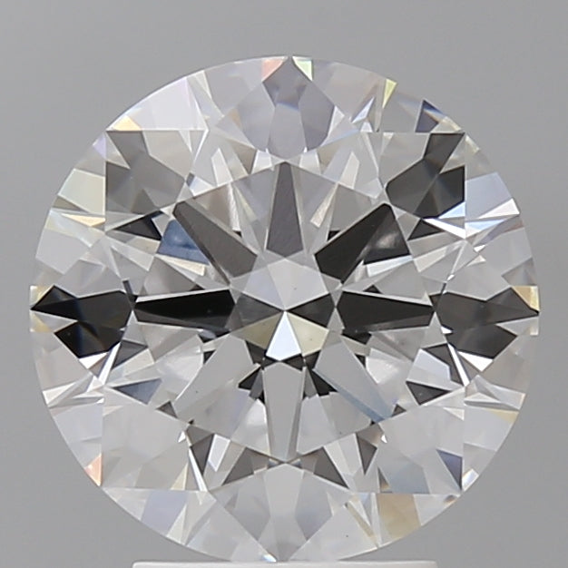 3.58 Carat Round Shaped, Ideal Cut, E Color, VVS2 Clarity, IGI Certified Lab Grown Diamond