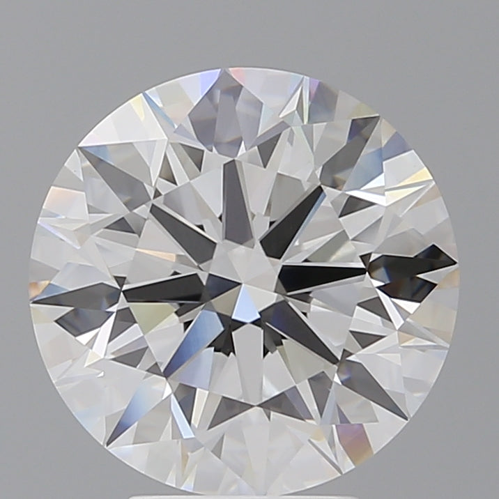 5.09 Carat Round Shaped, Ideal Cut, E Color, VVS2 Clarity, IGI Certified Lab Grown Diamond