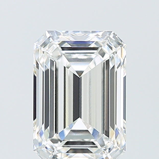 2.61 Carat Emerald Shaped, Ideal Cut, E Color, VVS2 Clarity, IGI Certified Lab Grown Diamond