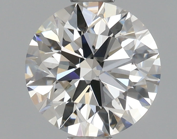 1.04 Carat Round Shaped, Ideal Cut, F Color, VVS2 Clarity, IGI Certified Lab Grown Diamond