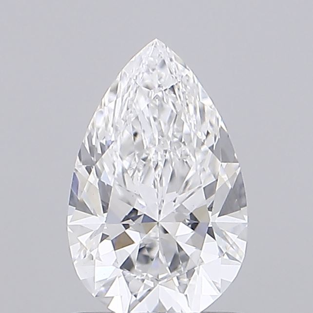 1.01 Carat Pear Shaped, Ideal Cut, D Color, VS1 Clarity, IGI Certified Lab Grown Diamond