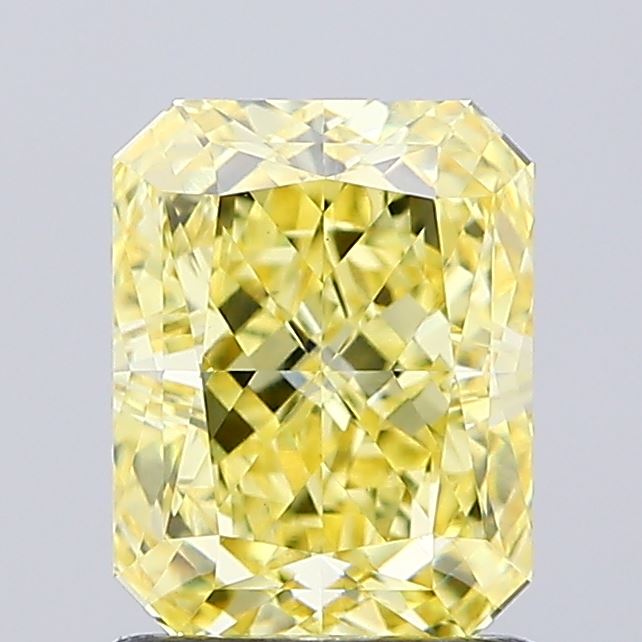 1.51 Carat Radiant Shaped, Excellent Cut, VVS2 Clarity, IGI Certified Lab Grown Diamond