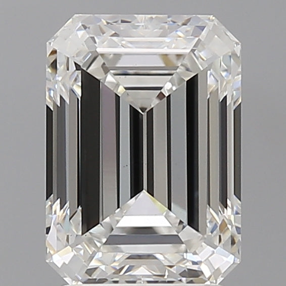 2.99 Carat Emerald Shaped, Ideal Cut, E Color, VS1 Clarity, IGI Certified Lab Grown Diamond