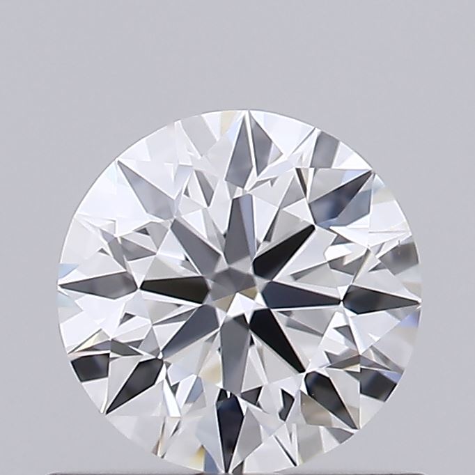 0.54 Carat Round Shaped, Ideal Cut, D Color, VS1 Clarity, IGI Certified Lab Grown Diamond