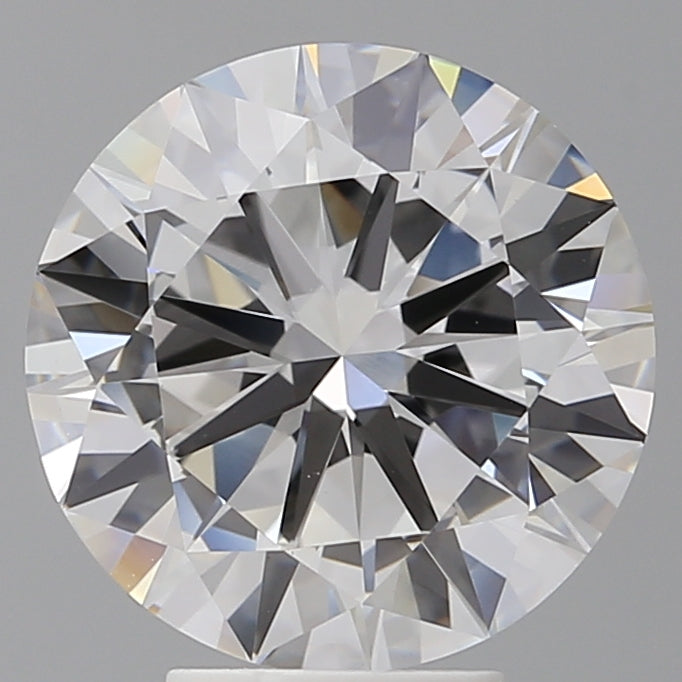 5.09 Carat Round Shaped, Excellent Cut, E Color, VVS2 Clarity, IGI Certified Lab Grown Diamond