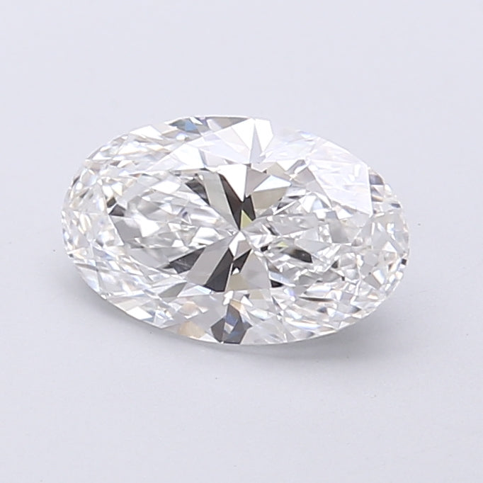 1.07 Carat Oval Shaped, Very Good Cut, D Color, VVS2 Clarity, IGI Certified Lab Grown Diamond