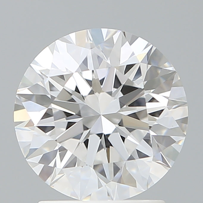 2.10 Carat Round Shaped, Excellent Cut, D Color, VVS2 Clarity, IGI Certified Lab Grown Diamond
