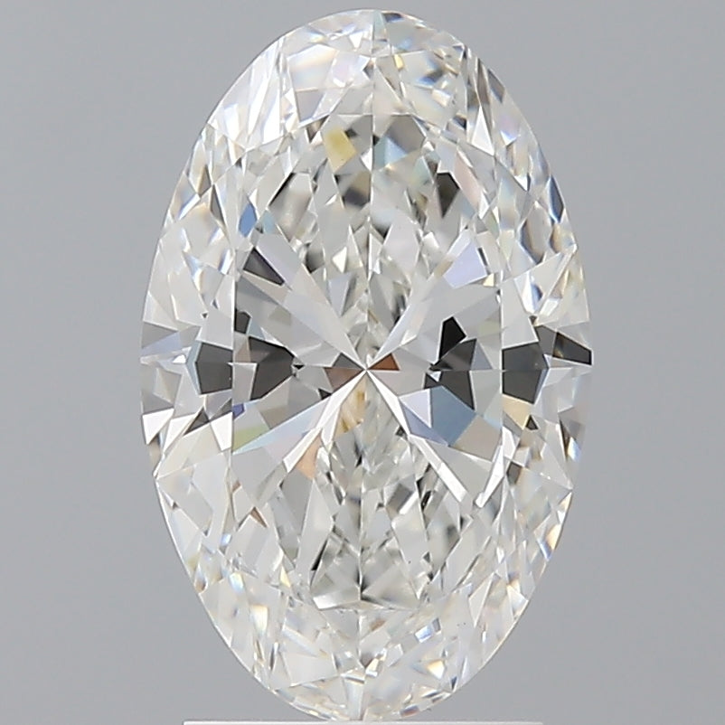 2.59 Carat Oval Shaped, Ideal Cut, E Color, VVS2 Clarity, IGI Certified Lab Grown Diamond