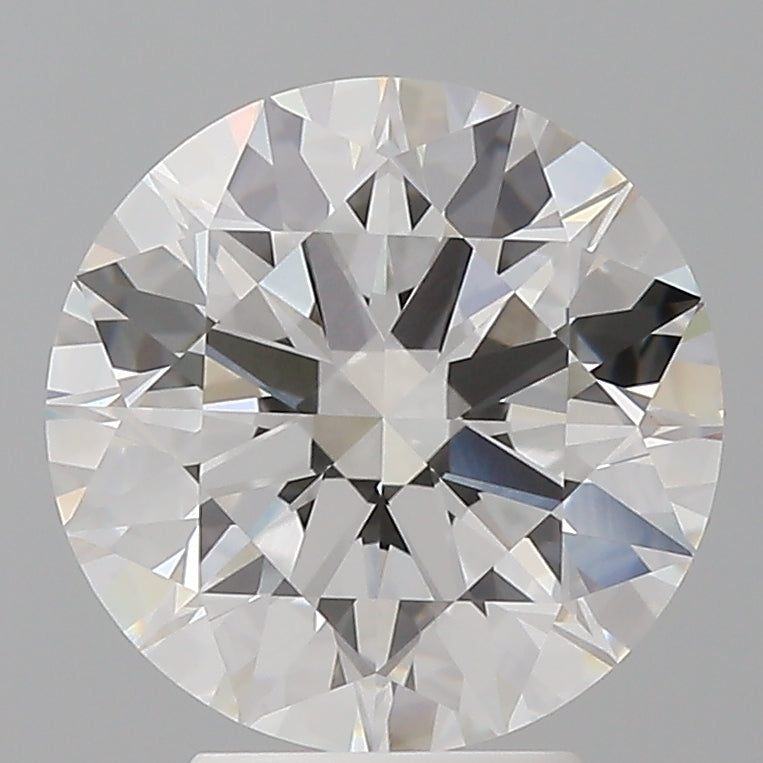 4.09 Carat Round Shaped, Ideal Cut, E Color, VVS2 Clarity, IGI Certified Lab Grown Diamond
