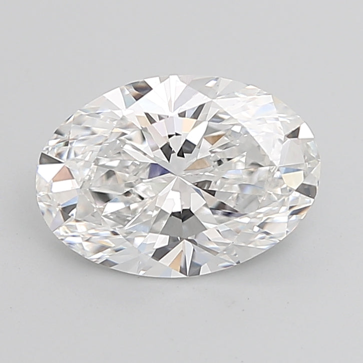 4.01 Carat Oval Shaped, Ideal Cut, D Color, VVS2 Clarity, IGI Certified Lab Grown Diamond