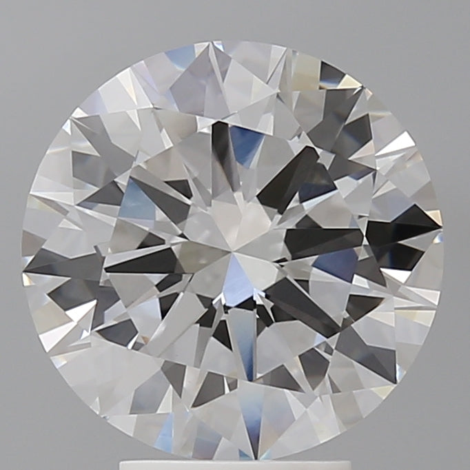4.52 Carat Round Shaped, Excellent Cut, E Color, VVS2 Clarity, IGI Certified Lab Grown Diamond