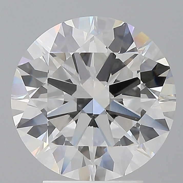 3.50 Carat Round Shaped, Excellent Cut, E Color, VVS2 Clarity, IGI Certified Lab Grown Diamond