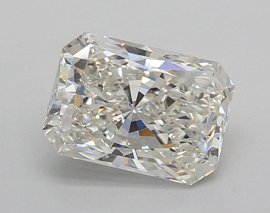 2.02 Carat Radiant Shaped, Ideal Cut, G Color, VS1 Clarity, IGI Certified Lab Grown Diamond