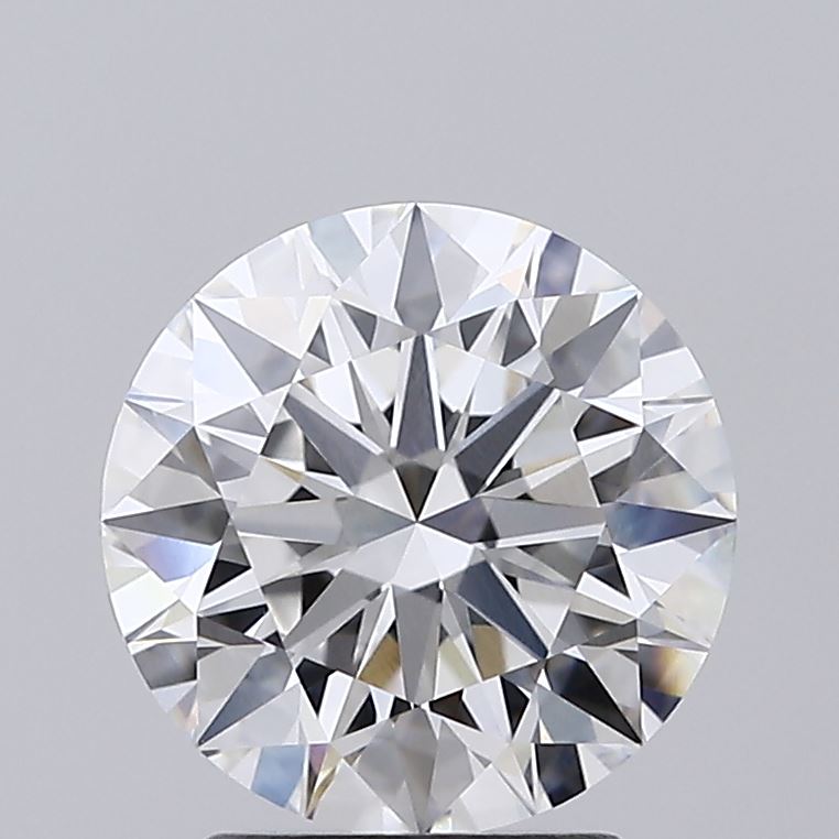 2.36 Carat Round Shaped, Ideal Cut, E Color, VVS2 Clarity, IGI Certified Lab Grown Diamond
