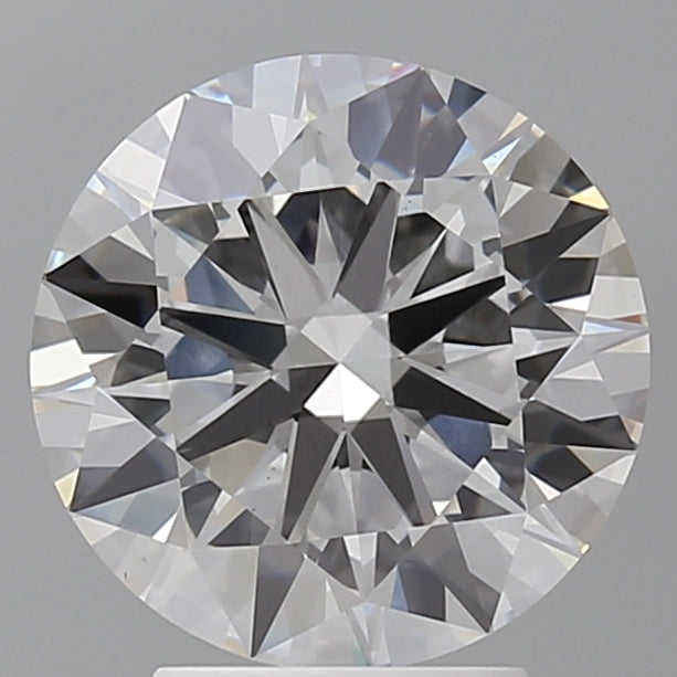 3.53 Carat Round Shaped, Excellent Cut, E Color, VS1 Clarity, IGI Certified Lab Grown Diamond