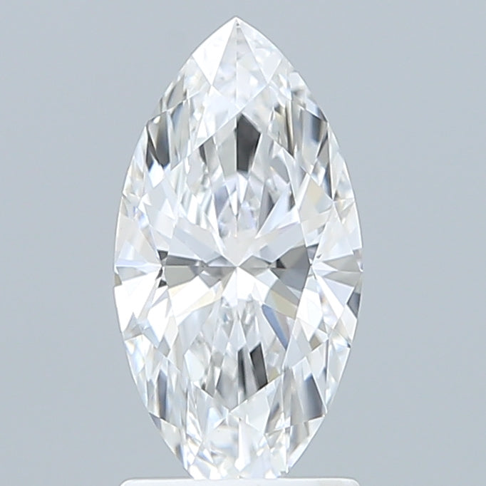 1.57 Carat Marquise Shaped, Ideal Cut, D Color, VVS2 Clarity, IGI Certified Lab Grown Diamond