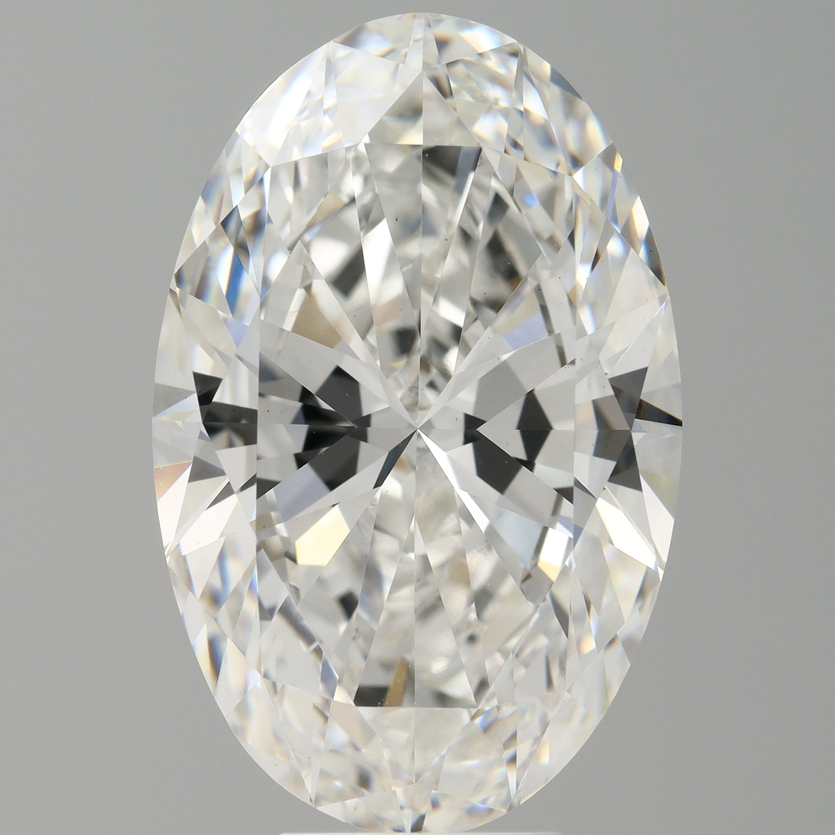 8.05 Carat Oval Shaped, Ideal Cut, E Color, VVS2 Clarity, IGI Certified Lab Grown Diamond