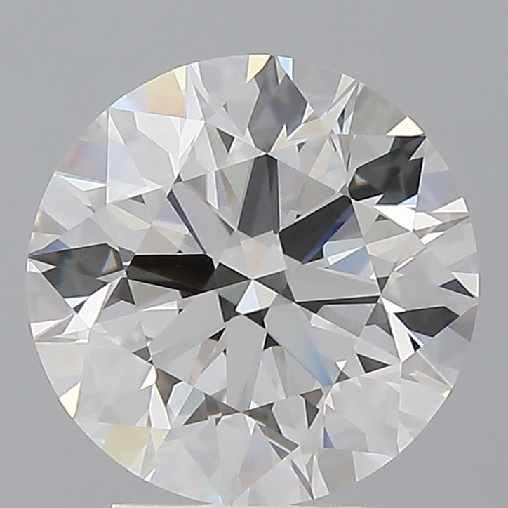 3.53 Carat Round Shaped, Ideal Cut, F Color, VVS2 Clarity, IGI Certified Lab Grown Diamond
