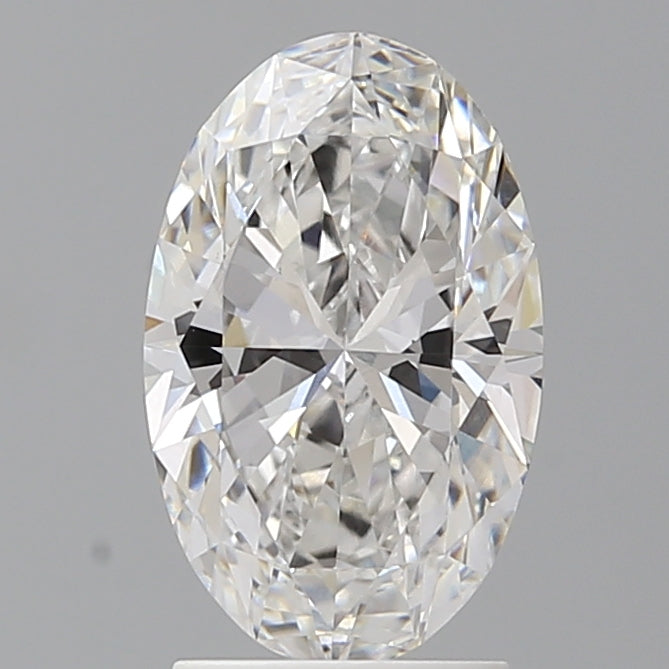 2.10 Carat Oval Shaped, Ideal Cut, E Color, VVS2 Clarity, IGI Certified Lab Grown Diamond