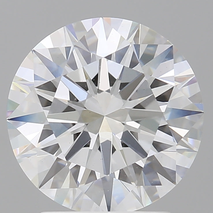 2.57 Carat Round Shaped, Ideal Cut, E Color, VS1 Clarity, IGI Certified Lab Grown Diamond