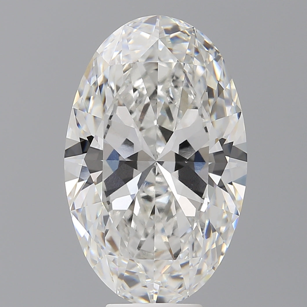 8.59 Carat Oval Shaped, Ideal Cut, E Color, VVS2 Clarity, IGI Certified Lab Grown Diamond