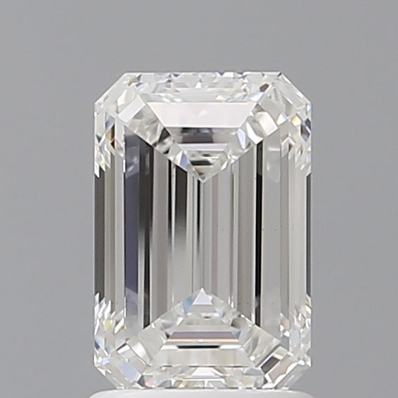 1.60 Carat Emerald Shaped, Excellent Cut, E Color, VS1 Clarity, IGI Certified Lab Grown Diamond