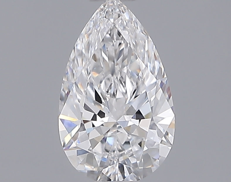 1.06 Carat Pear Shaped, Ideal Cut, D Color, VVS2 Clarity, IGI Certified Lab Grown Diamond