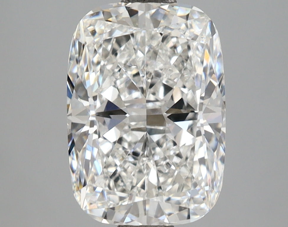 2.96 Carat Cushion Shaped, Ideal Cut, E Color, VVS2 Clarity, IGI Certified Lab Grown Diamond