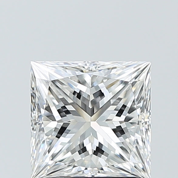 2.02 Carat Princess Shaped, Very Good Cut, E Color, VVS1 Clarity, IGI Certified Lab Grown Diamond