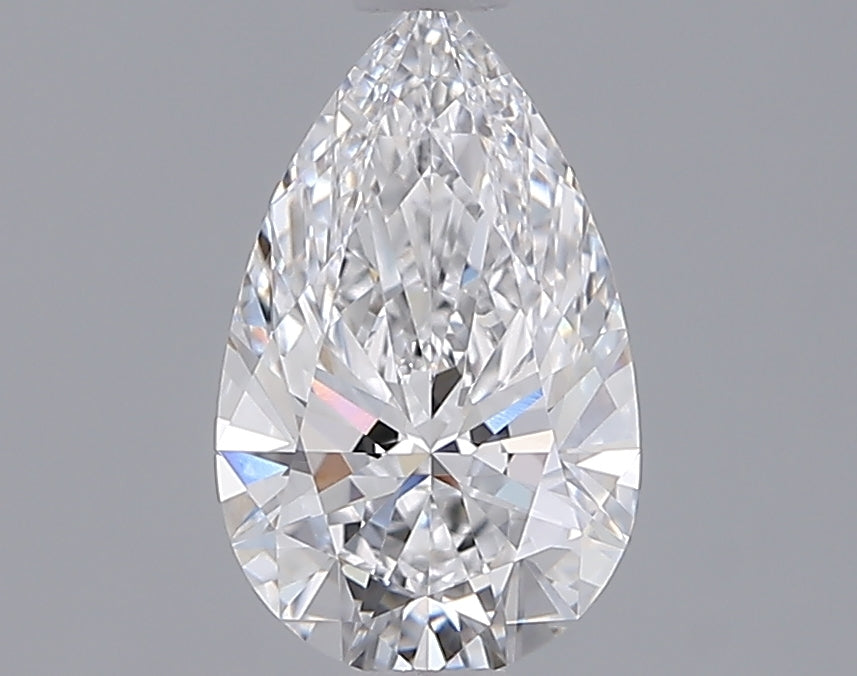 1.35 Carat Pear Shaped, Ideal Cut, D Color, VVS1 Clarity, IGI Certified Lab Grown Diamond