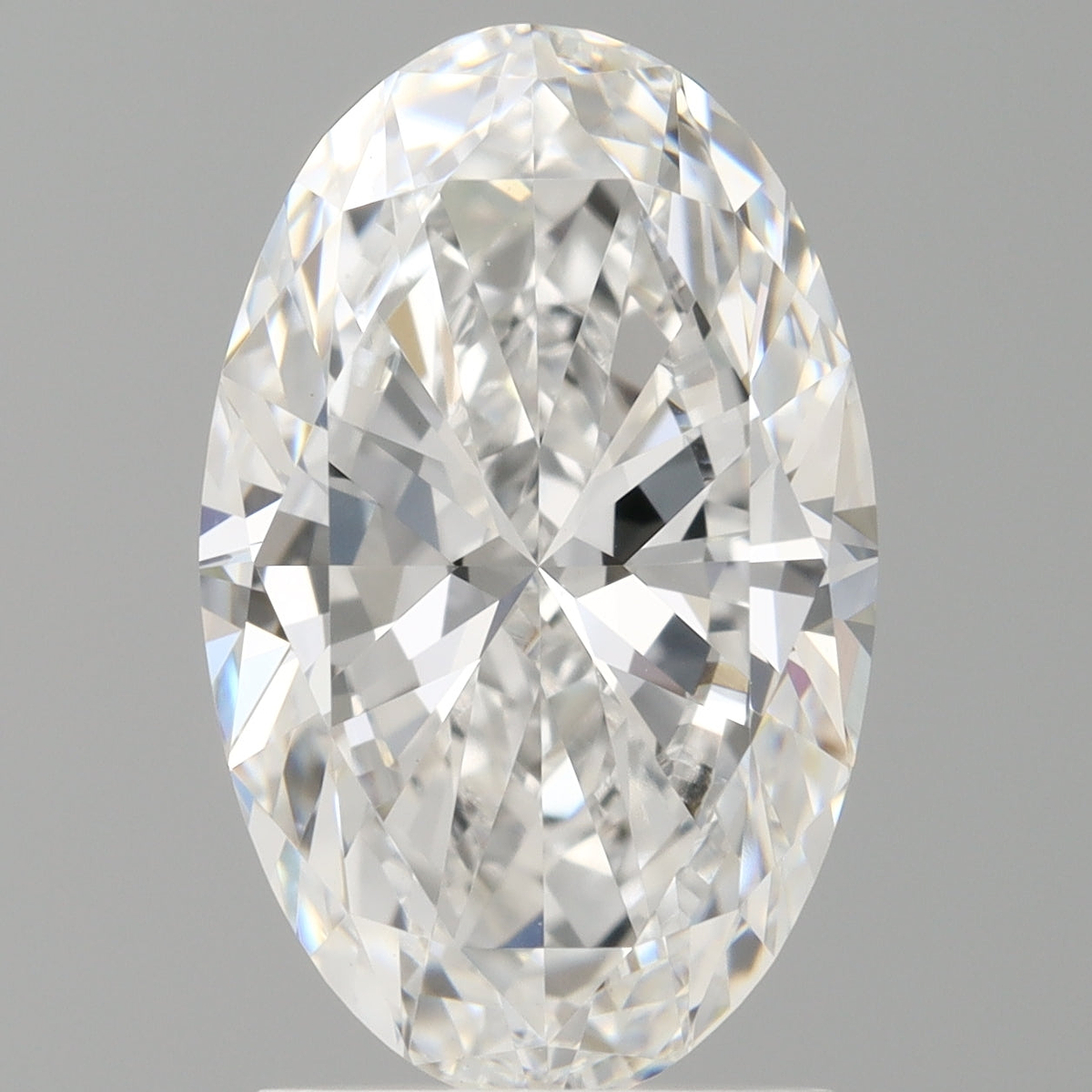 2.00 Carat Oval Shaped, Ideal Cut, E Color, VVS2 Clarity, IGI Certified Lab Grown Diamond