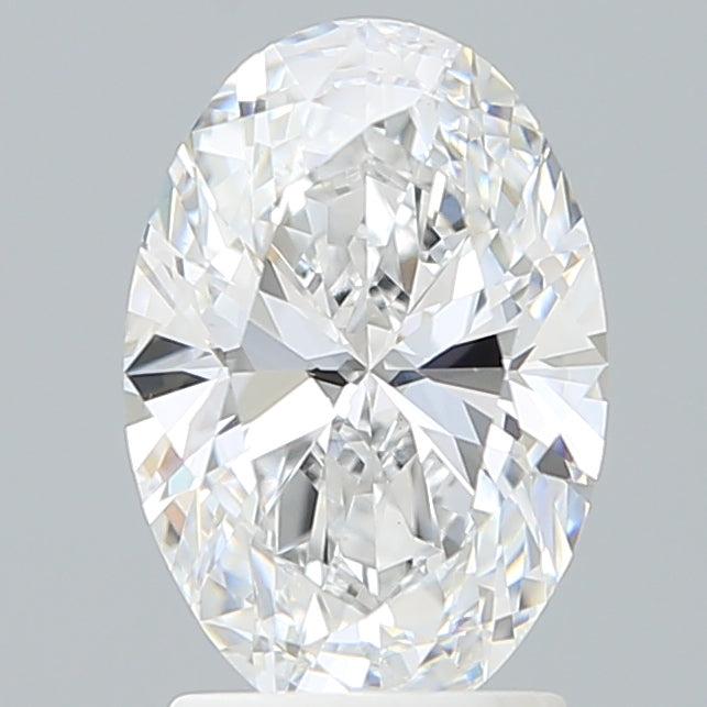 2.18 Carat Oval Shaped, Ideal Cut, D Color, VVS2 Clarity, IGI Certified Lab Grown Diamond