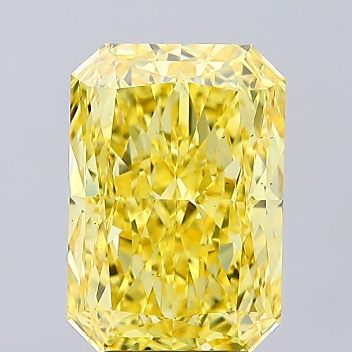 4.02 Carat Radiant Shaped, Ideal Cut, VS2 Clarity, IGI Certified Lab Grown Diamond