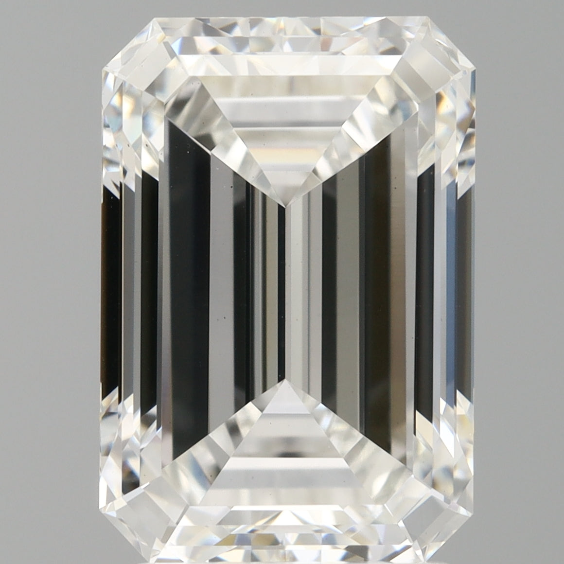 3.06 Carat Emerald Shaped, Ideal Cut, F Color, VS1 Clarity, IGI Certified Lab Grown Diamond