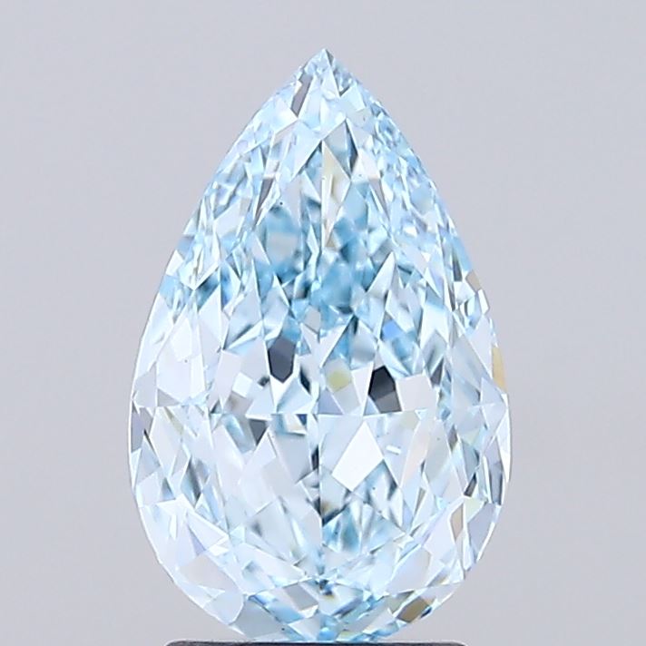 3.01 Carat Pear Shaped, Excellent Cut, VS1 Clarity, IGI Certified Lab Grown Diamond