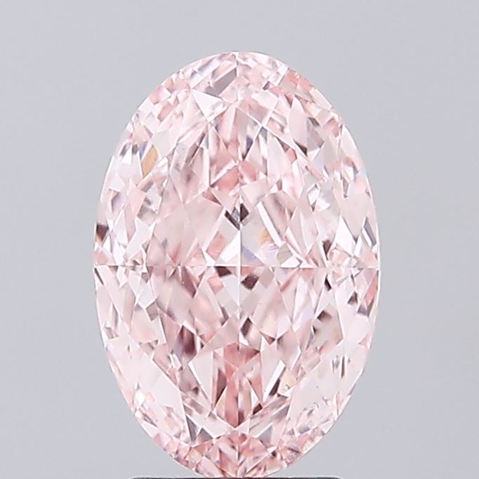 3.05 Carat Oval Shaped, Excellent Cut, VS1 Clarity, IGI Certified Lab Grown Diamond