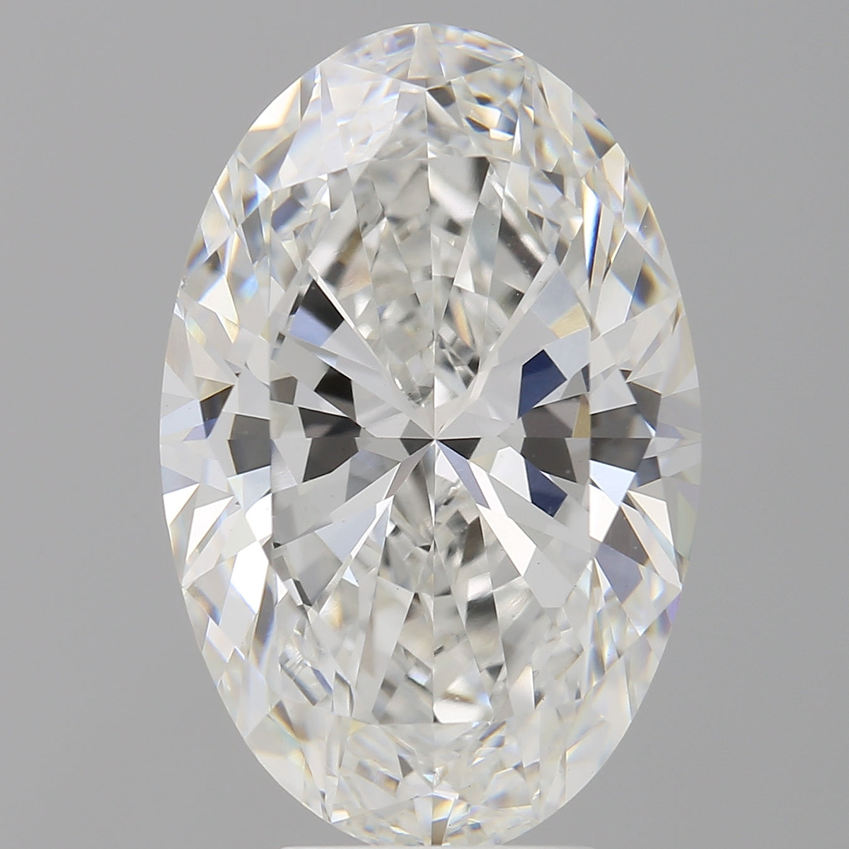 6.09 Carat Oval Shaped, Ideal Cut, F Color, VVS2 Clarity, IGI Certified Lab Grown Diamond