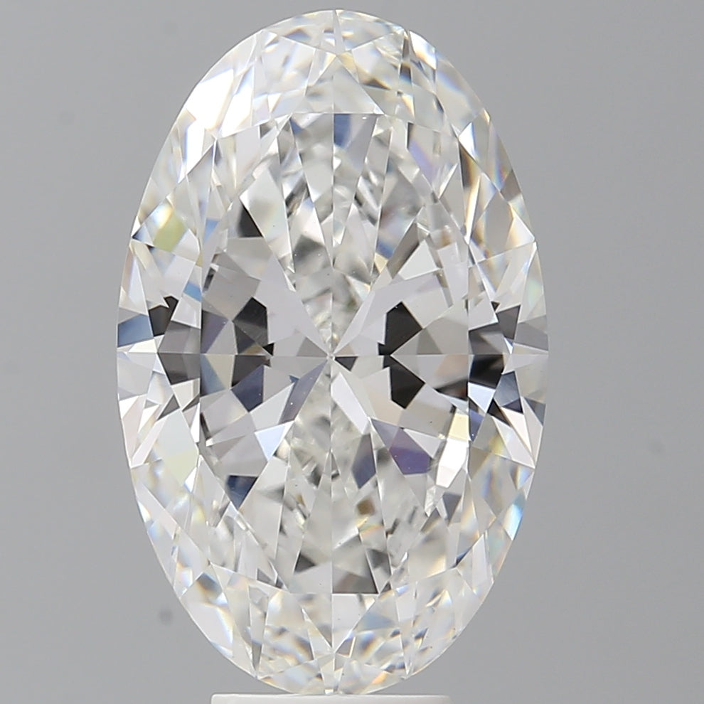 7.57 Carat Oval Shaped, Ideal Cut, E Color, VVS2 Clarity, IGI Certified Lab Grown Diamond